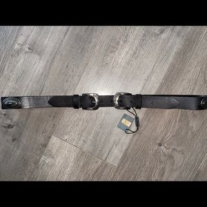 Harley Davidson Genuine Leather Belt. Size 2XL